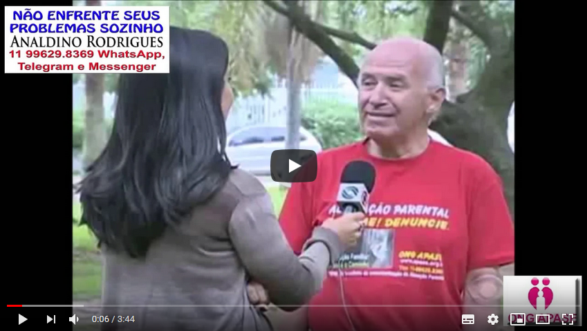 FALSAS ACUSAÇÕES DE ABUSO SEXUAL, TV RBS, Globo RS, Entrevista Analdino